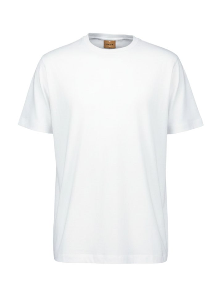 Witte katoenen T-shirt Mos Mosh 