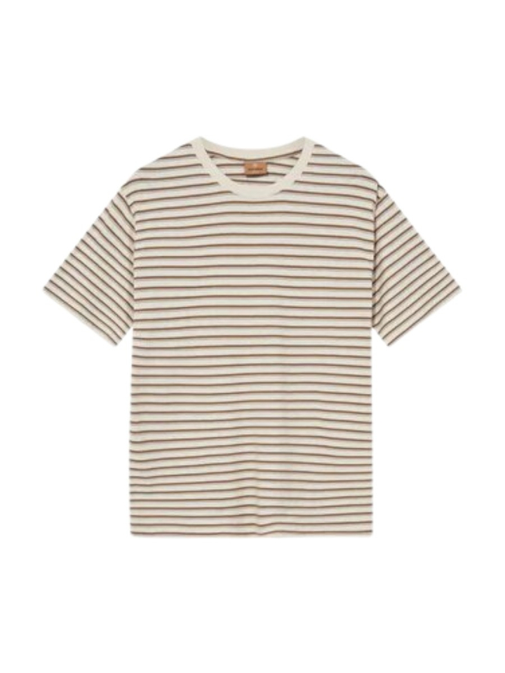 Beige T-shirt met strepen Mos Mosh 