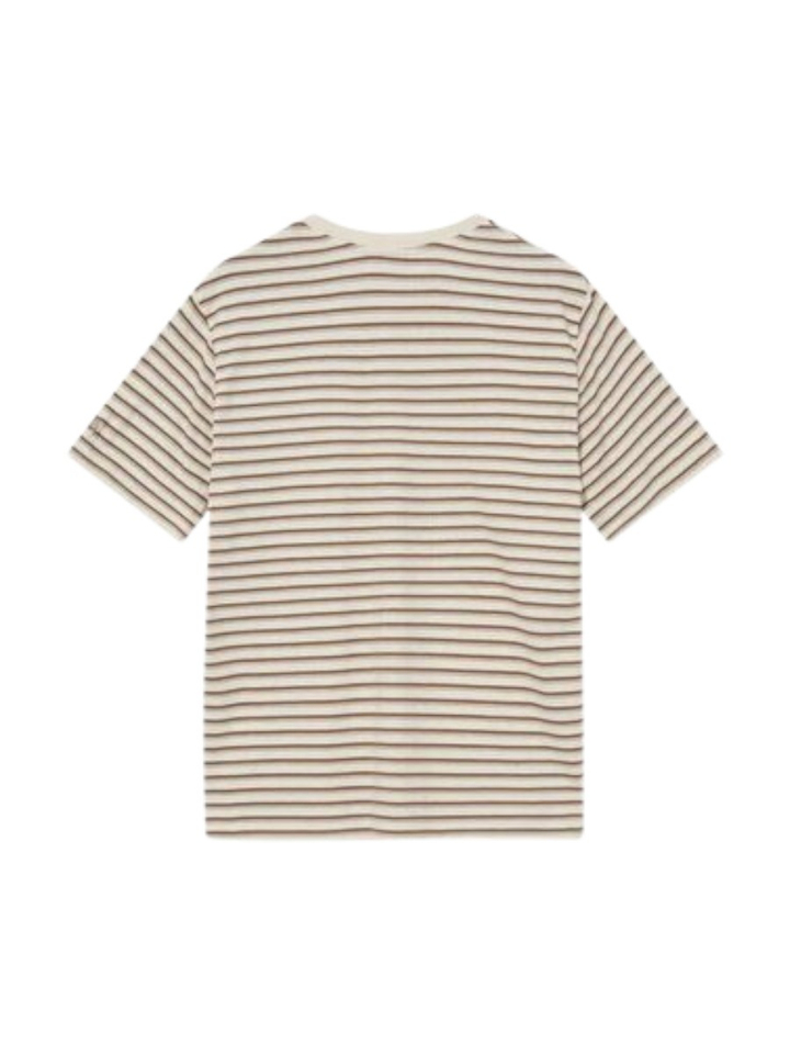 Beige T-shirt met strepen Mos Mosh 