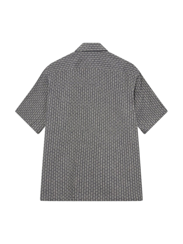 Multicolor hemd met korte mouwen Mos Mosh 
