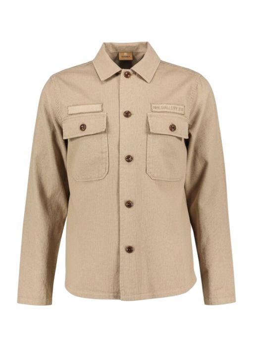 Beige overhemd Mos Mosh