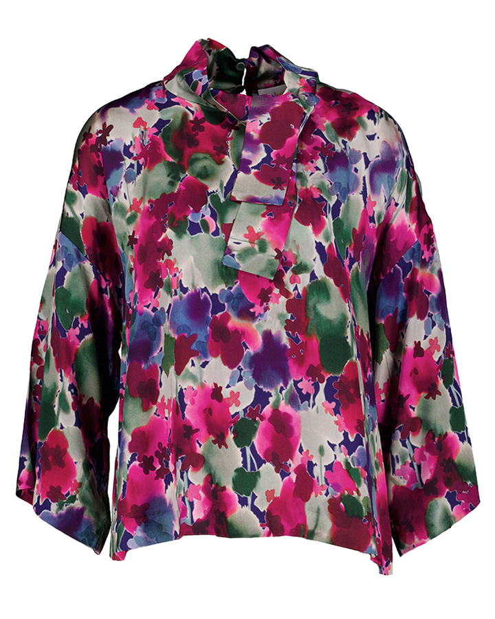 Blouse met bloemenprint Leyonce Her