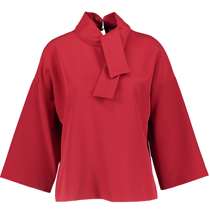 Rode casual blouse Leyonce Her 