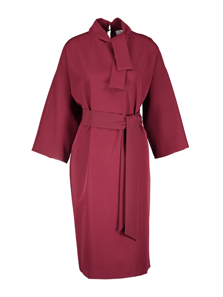 Bordeaux casual kleed Leyonca Her