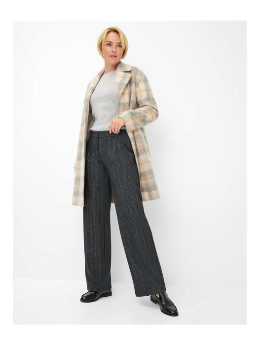 Grijze gestreepte broek Peggy Raphaela