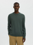 Groene trui met ronde hals Merin Selected Homme