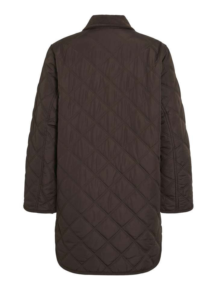 Donker bruine winterjas Viquila Vila