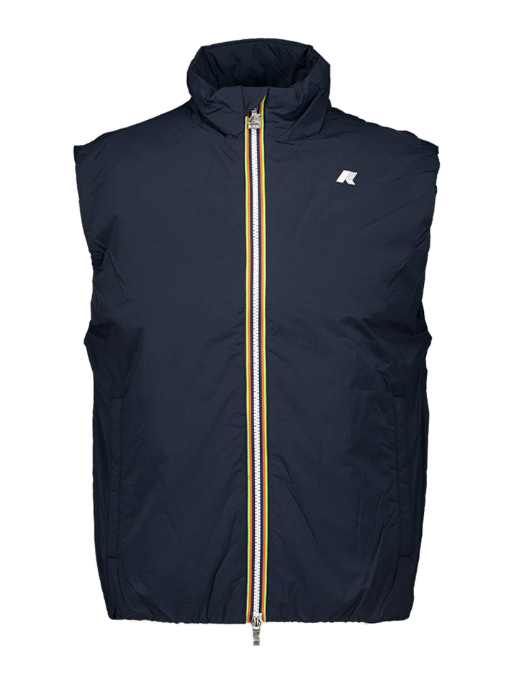 Blauwe Bodywarmer k way