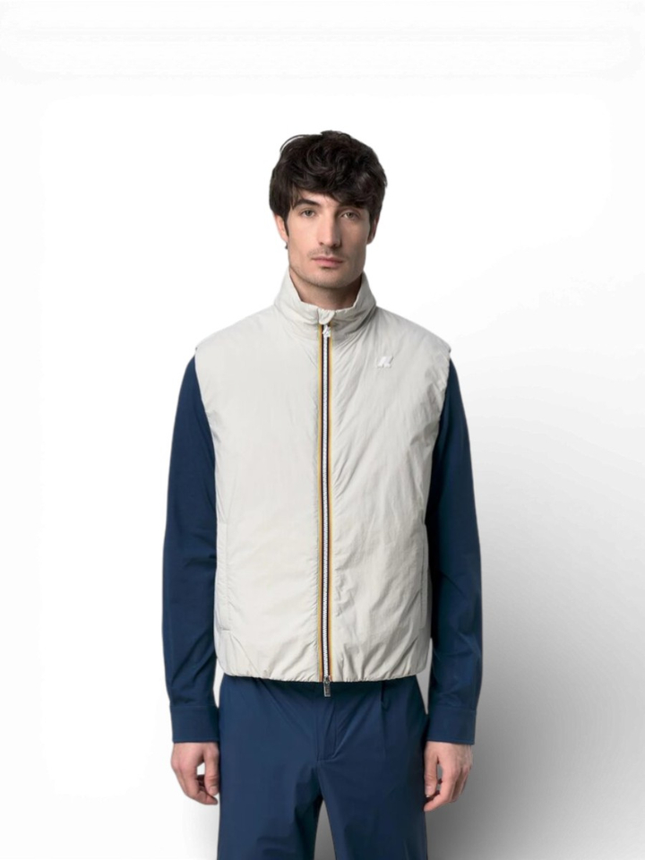 Beige bodywarmer K-way