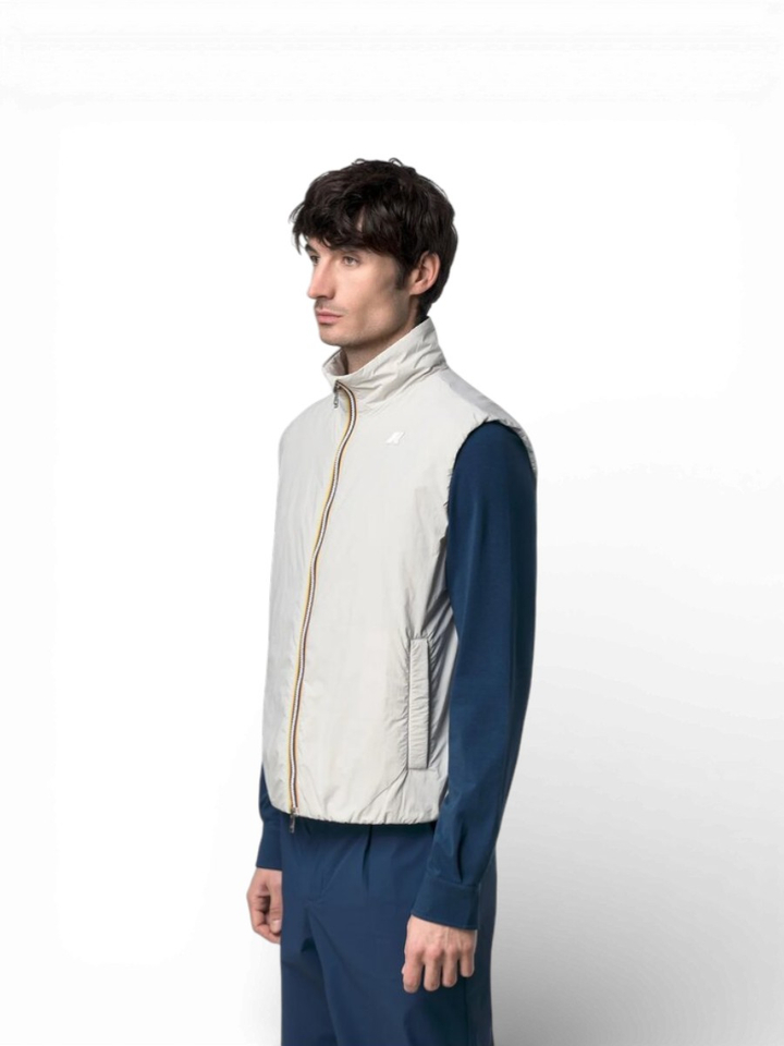 Beige bodywarmer K-way