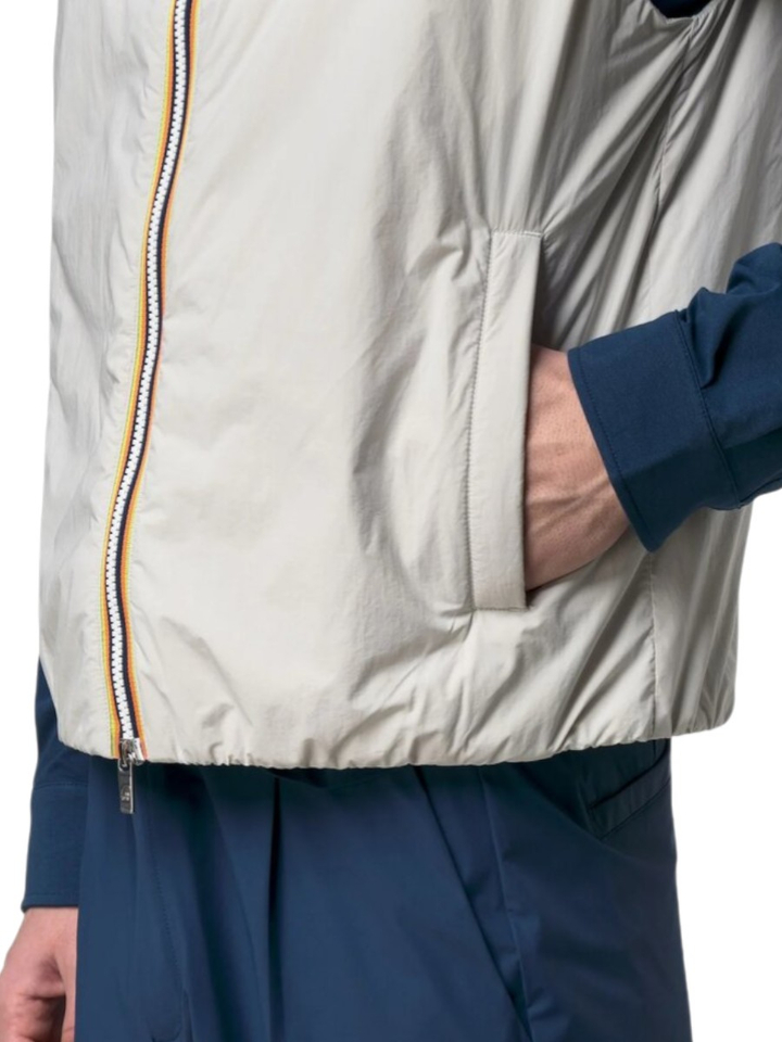 Beige bodywarmer K-way