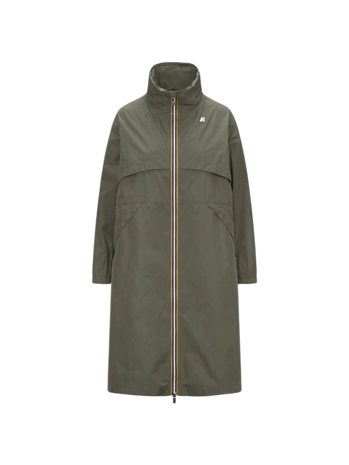 Groene regenjas Kway