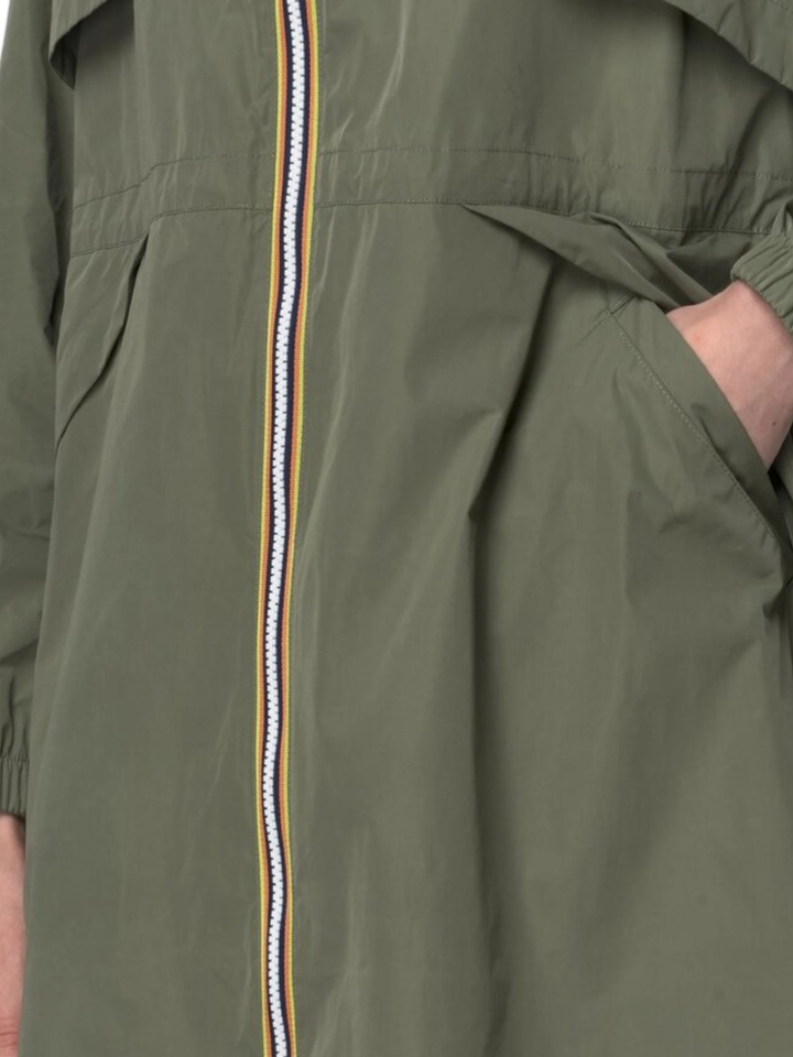 Groene regenjas Kway