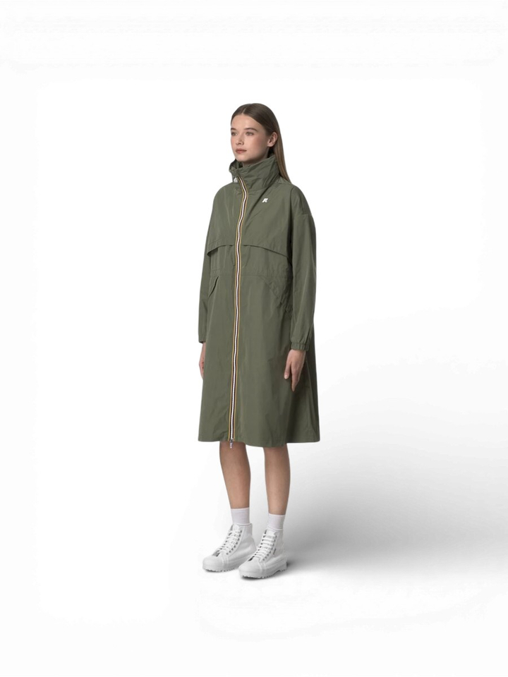 Groene regenjas Kway