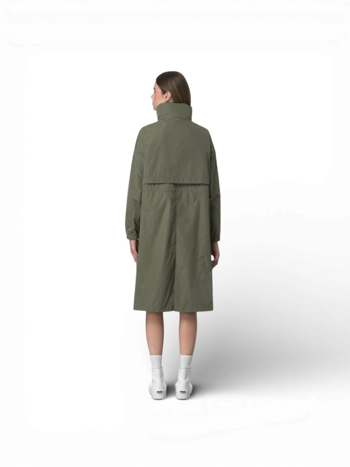 Groene regenjas Kway