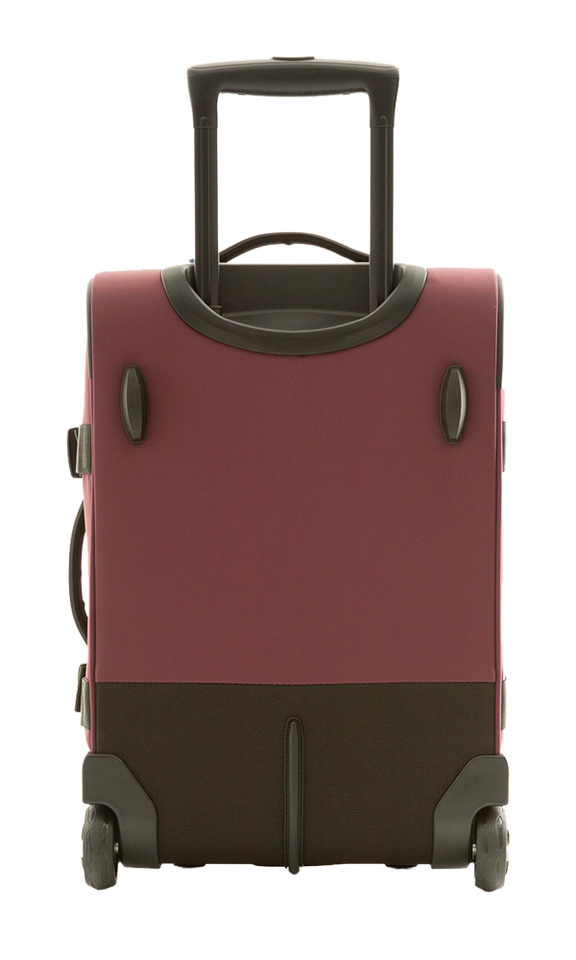 Violet lichtgewicht en waterdichte trolley K-way 