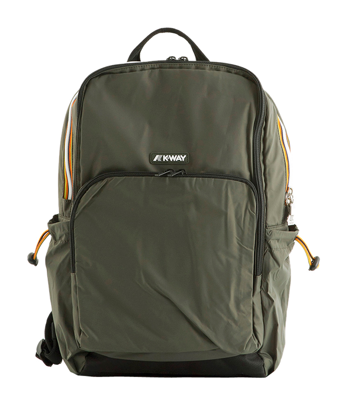 Kaki groene rugzak K-way