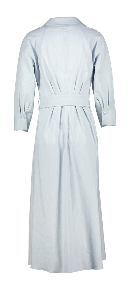 Licht blauwe maxi-jurk Natan 