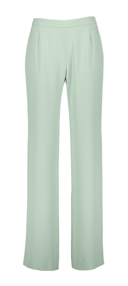 Pastel groene soepelvallende broek Ezra Natan 