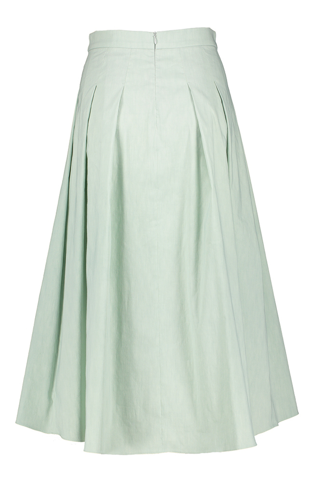 Groene plooirok Epi Natan