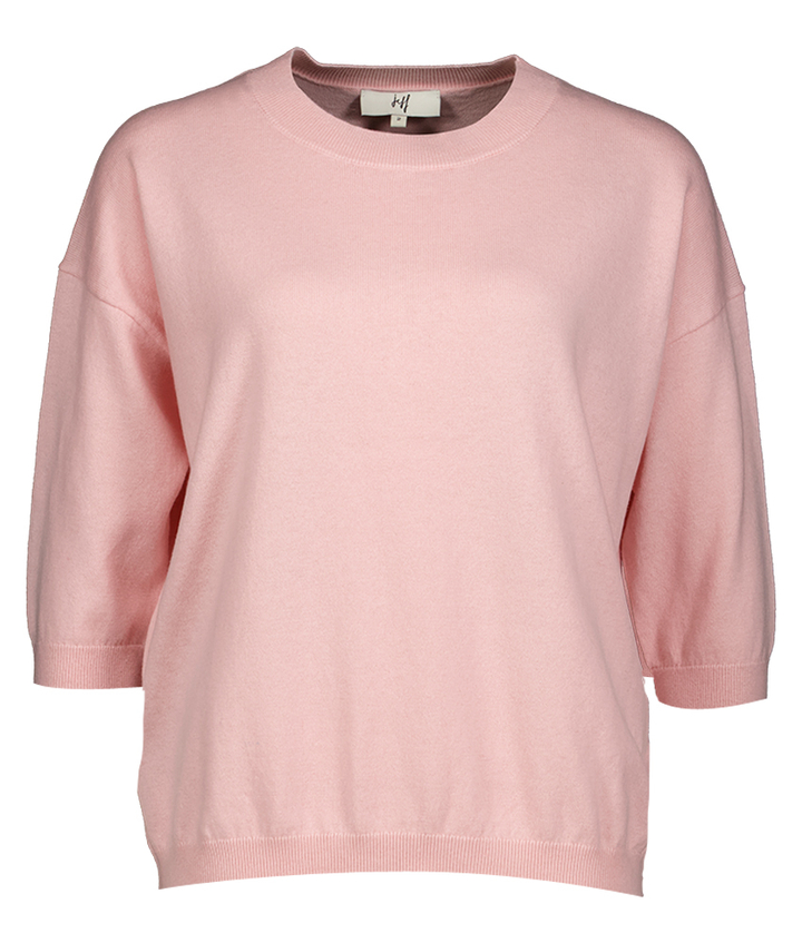 Roze trui met korte mouw Barnie Jeff 