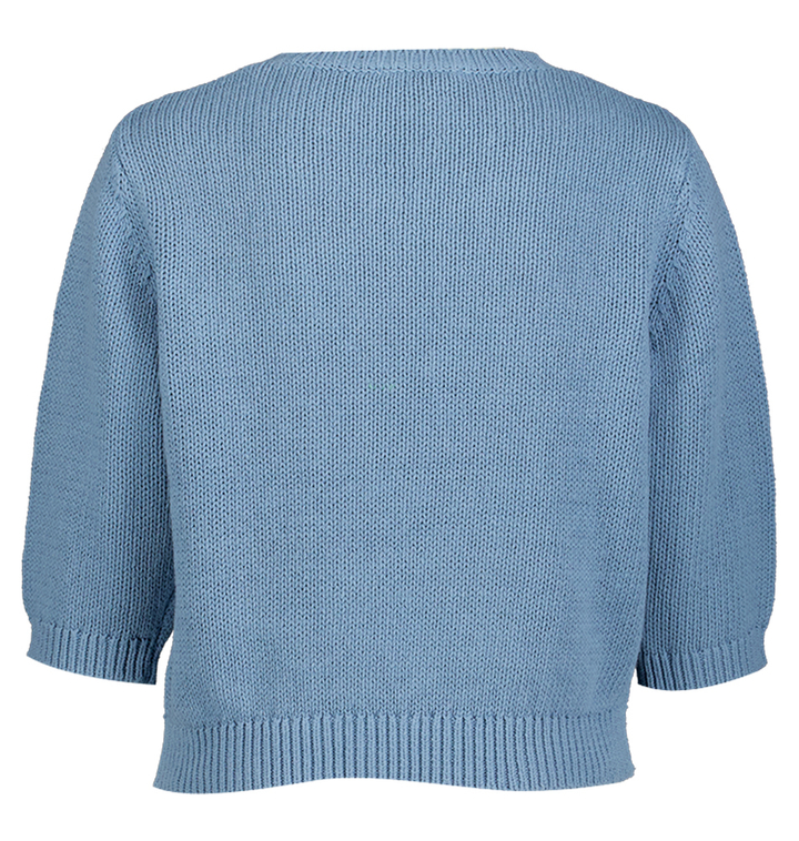 blauwe trui Eliza Jeff