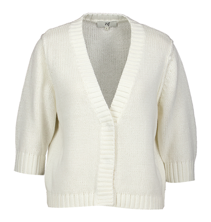 Ecru cardigan Casper Jeff