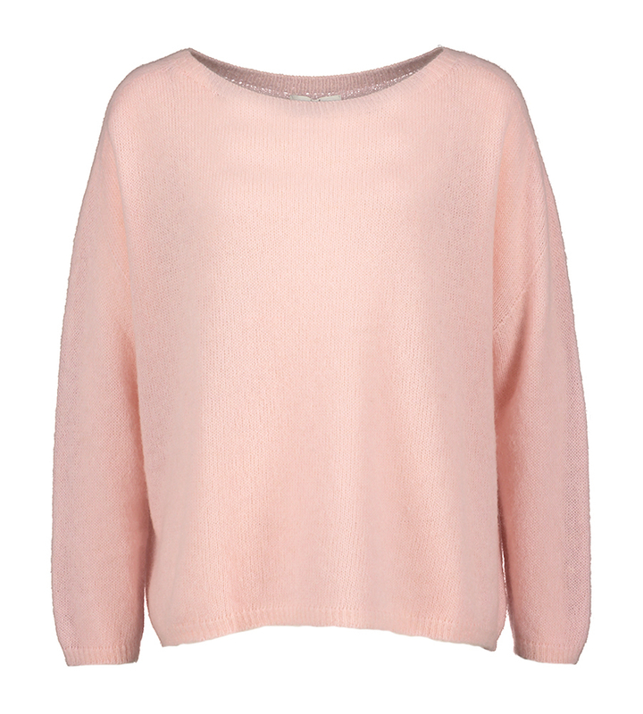 Roze trui met alpaca wol Jude Jeff