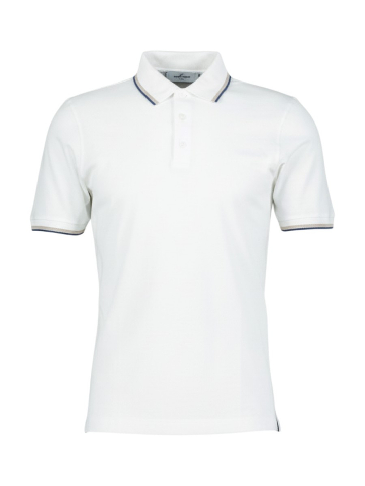 Witte polo Gran Sasso 