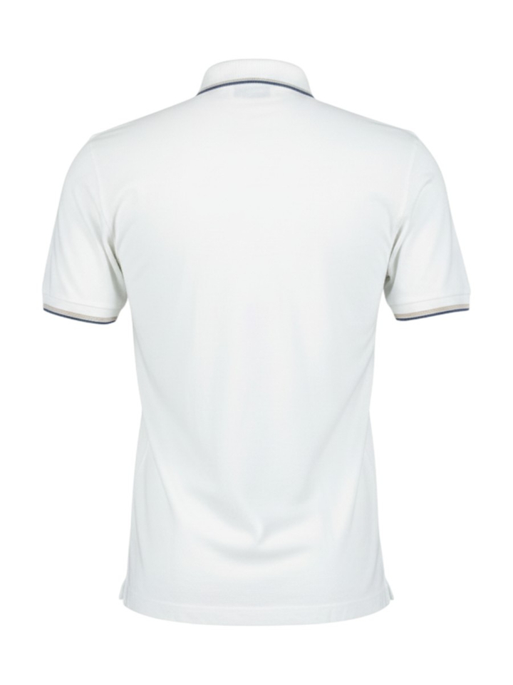 Witte polo Gran Sasso 