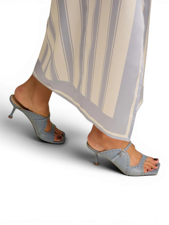 Sky blu leather Cemi March 23