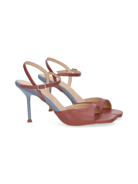 Sienna mix sandalen met hak San Diego March 23