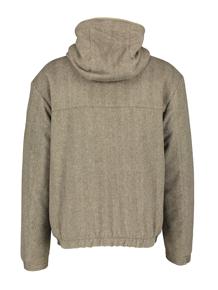 Bruine jas met kap Cabero Boss Black