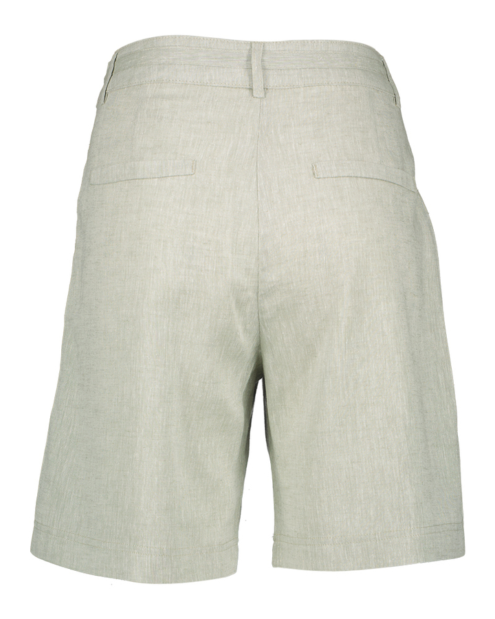 Lichtgroene linnen short Athene D'alexine