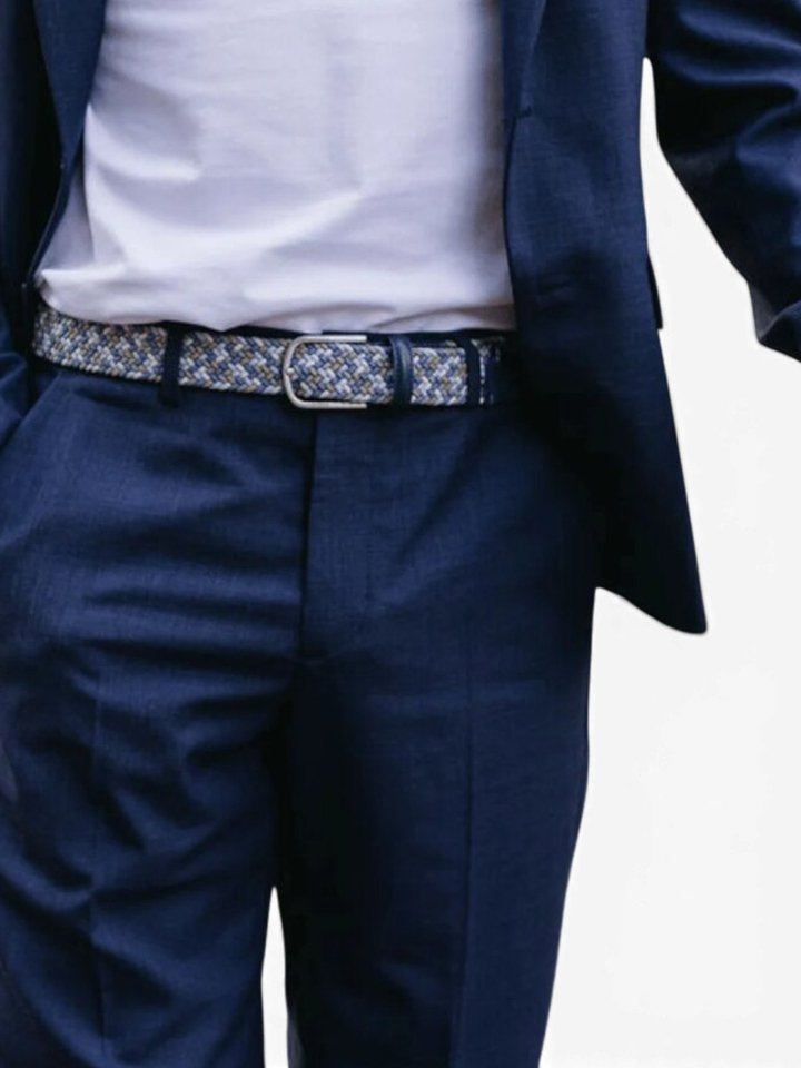 Multicolor geweven riem Wimbledon La Boucle