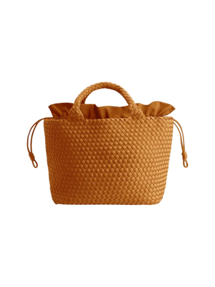 Golden orange handtas medium Marrea 