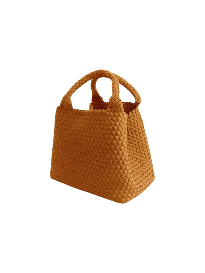 Golden orange handtas medium Marrea 
