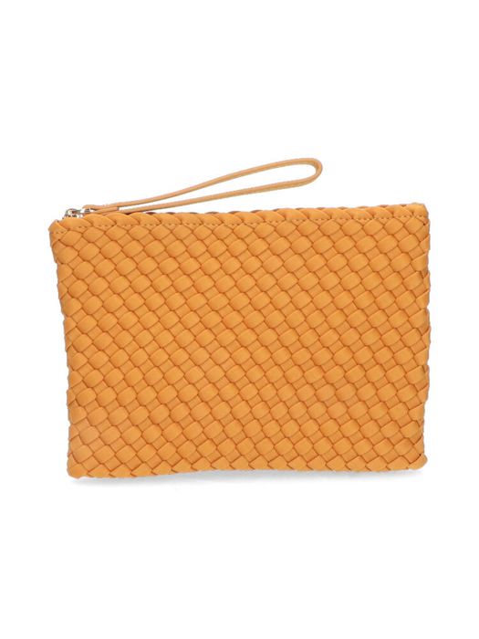 Golden orange clutch Marrea