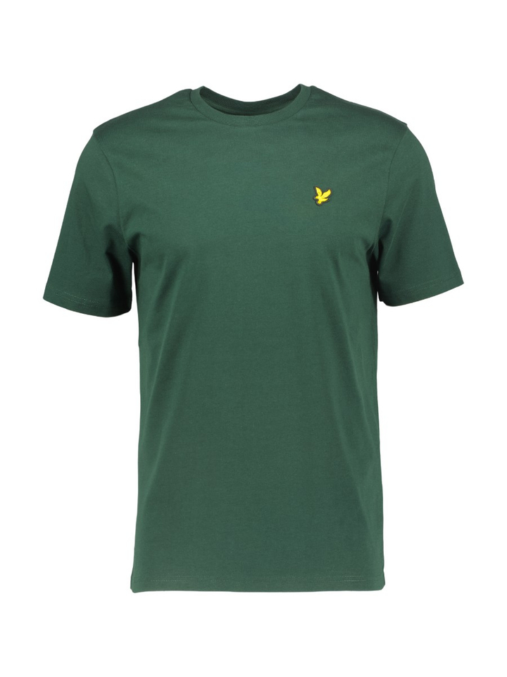 Groene katoenen T-shirt Lyle&Scott 
