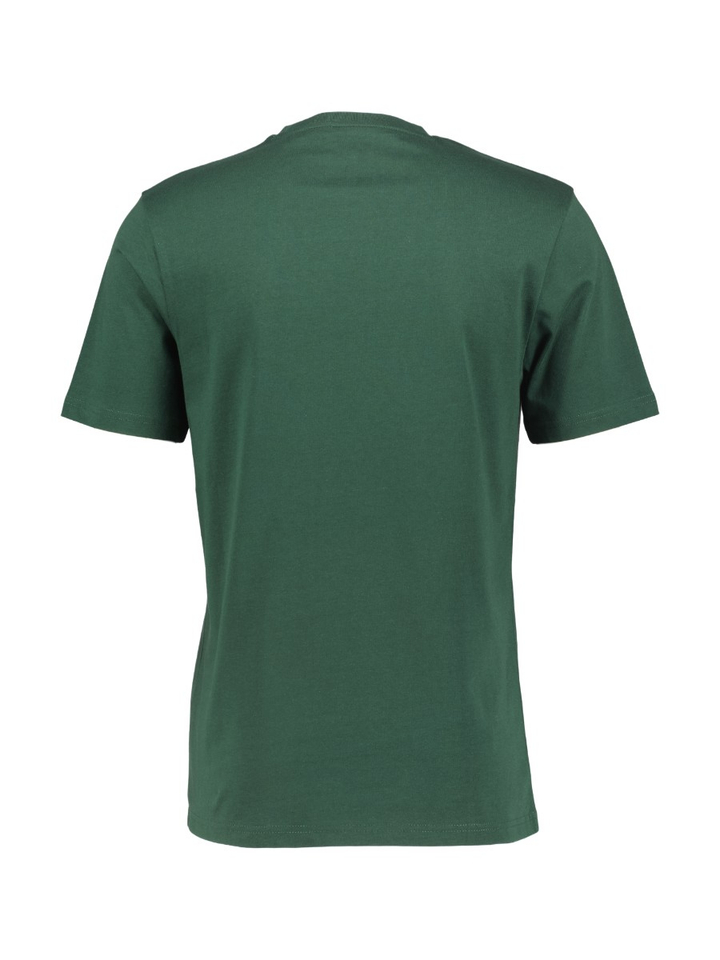 Groene katoenen T-shirt Lyle&Scott 