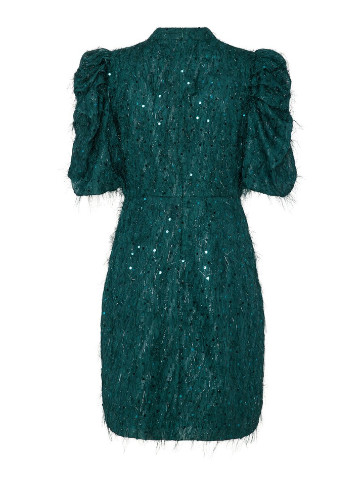 Groene jurk met pailletten Yasilza Y.A.S