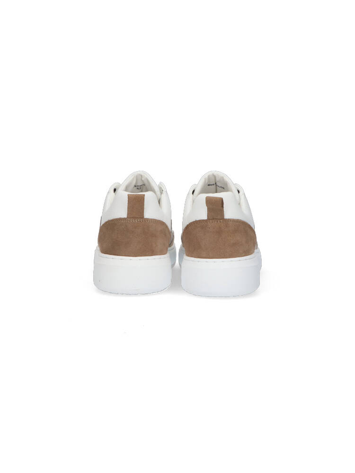 White/pumice stone vintage lage sneakers Cycleur De Luxe