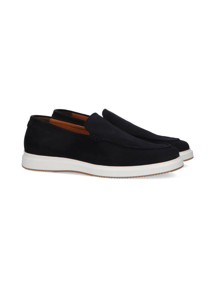 Donkerblauwe mocassins Cycleur De Luxe 