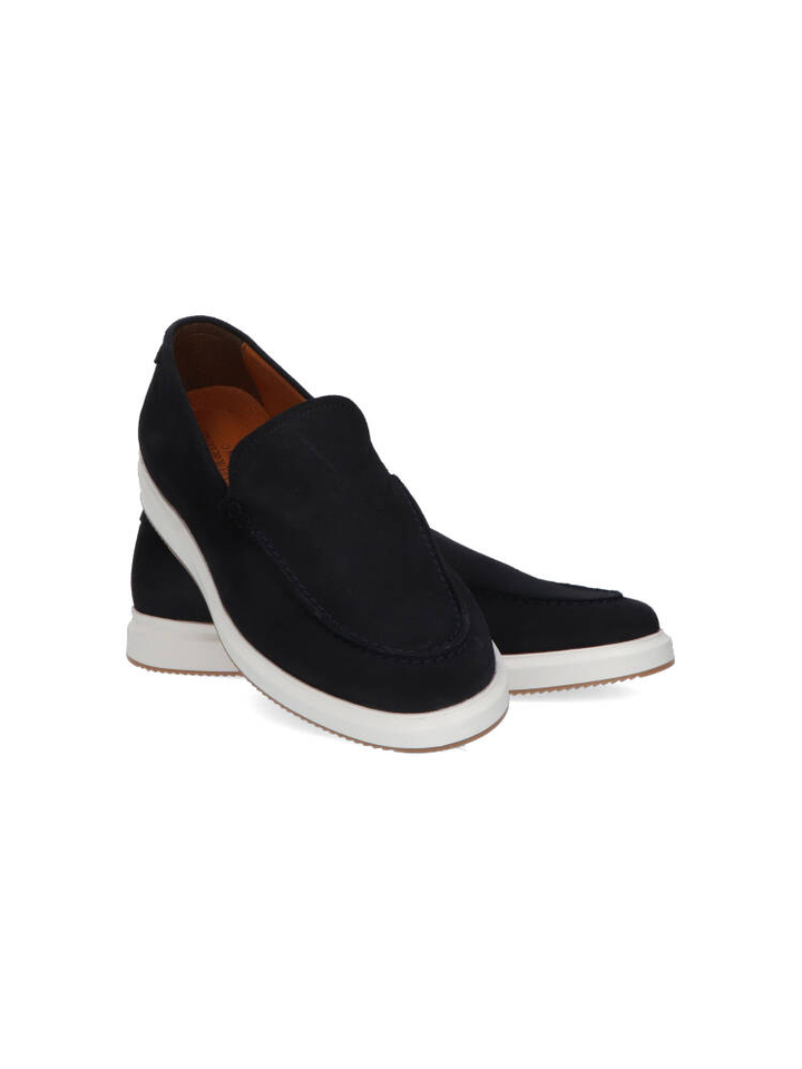Donkerblauwe mocassins Cycleur De Luxe 
