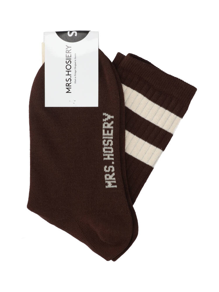 Bruine sokken Mrs Hosiery 