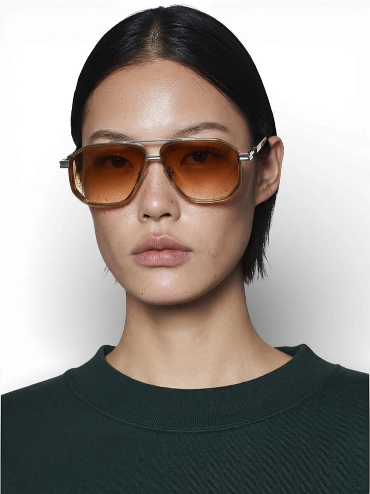 Silver golden nectar zonnebril Ronny Komono 