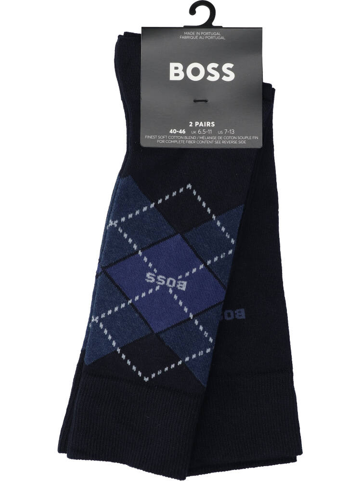 Donkerblauw sokken 2-pack Tommy Hilfiger