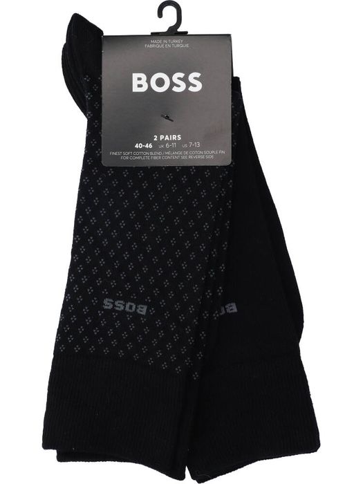 Zwarte sokken 2-pack Hugo Boss