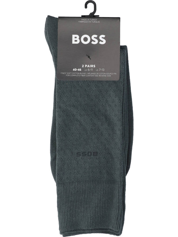 Groenen sokken 2-pack Hugo Boss 