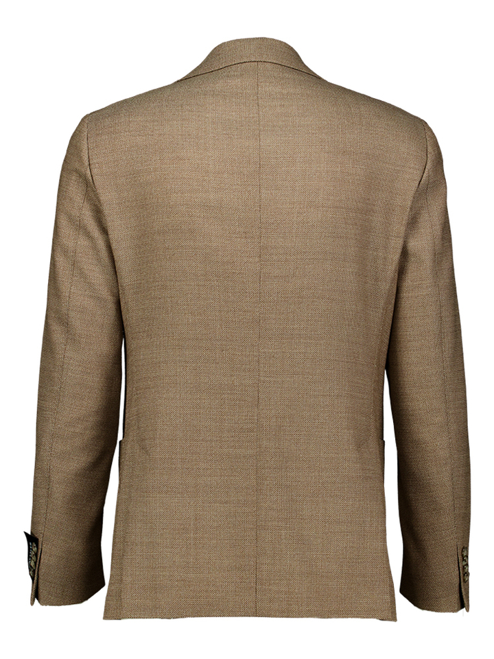 Bruine blazer met structuur Sendrik Dressler